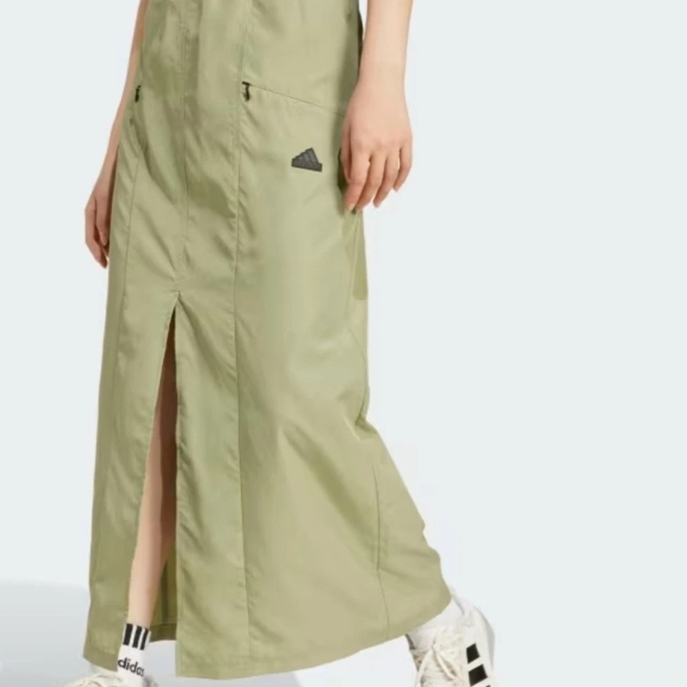 Adidas Women's Sage Green Maxi Skirt